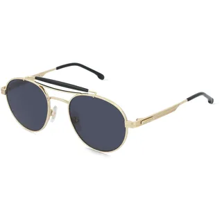 Carrera 381/S Herren-Sonnenbrille Vollrand Rund Edelstahl-Gestell, gold