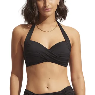 Seafolly Bikini-Top Damen Schwarz 42