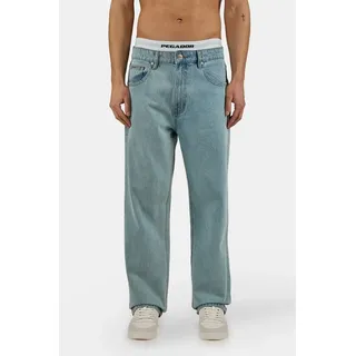 PEGADOR Loose-fit-Jeans Baltra Baggy Jeans Baumwolle, loose fit blau 36
