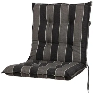 Sun Garden Sesselauflage Niederlehner Sylt 20540-610 grau gestreift 103x50x8 cm Sun Garden