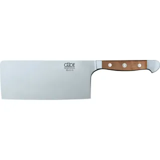 Güde Messer Solingen Hackmesser Güde Alpha Kochmesser China-Form 18cm, Birnenholz