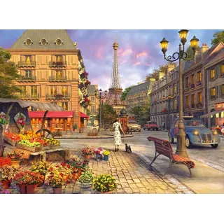 Ravensburger Erwachsenenpuzzle 500 Teile - Spaziergang durch Paris