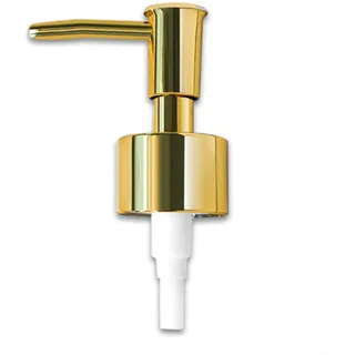 WIIYENA Seifenpumpe, Pumpkopf, Ersatzpumpe für 28 Mm Gewinde Flasche Seifenspender,Seifenspender Pumpkopf,Als Ersatz Pumpe Und Upcycling Seifen Spender(Gold)
