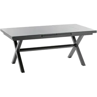Niehoff Nalvo Ausziehtisch 180-240 x 100 x 76 cm Anthrazit/Hellgrau