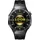 46 mm Fluorelastomer-Armband schwarz