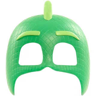Simba 109402091 - PJ Masks Maske Gecko mit elastischem Gummiband zum Verkleiden/ grün 20cm, für Kinder ab 3 Jahren One Size