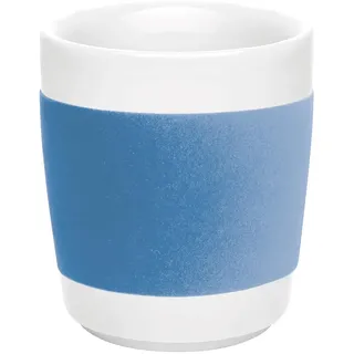 KAHLA 394601A27275C touch! Obertasse 0,28 l ohne Henkel sky blue | Macchiatobecher mit Samt Banderole