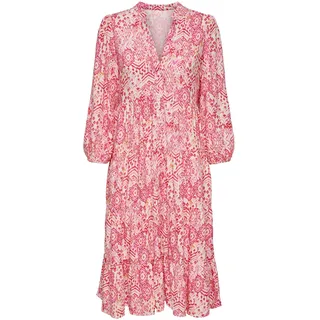 Only Midikleid Mehrfarbig L