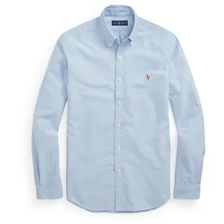 Ralph Lauren Slim Fit Langarmhemd Blau XXL