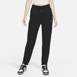 Nike Sportswear Modern Fleece French-Terry-Hose mit hohem Taillenbund für Damen - Schwarz, XS (EU 32-34)