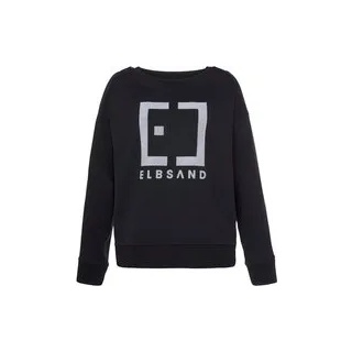 ELBSAND Sweatshirt Damen schwarz Gr.XL (42)