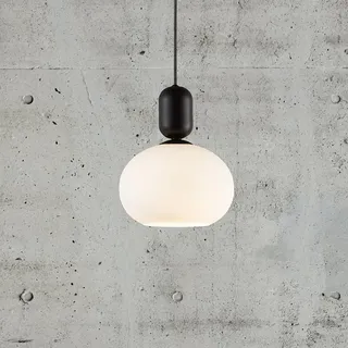 Nordlux Notti 1-flg. 20 cm rund schwarz
