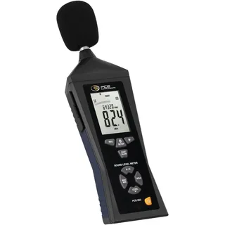 PCE Instruments PCE-323 Bluetooth Schallpegelmessgerät 30 - 130 dB Klasse 2 Android iOS Live Ansicht kostenlose App