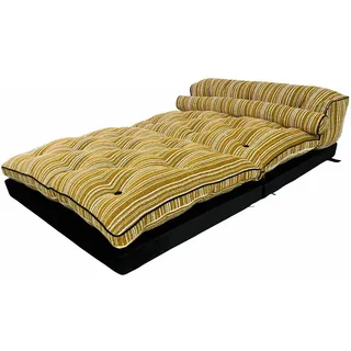 Vercart Klappsofa-Bett, Gelb, Textil, Rechteckig, 120x65x100 cm, Wohnzimmer, Sessel, Schlafsessel