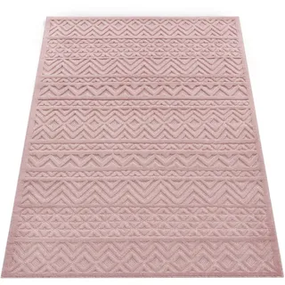 Paco Home Outdoorteppich, Pink, Textil, Rechteckig, 240x340 cm, strapazierfähig, für Fußbodenheizung geeignet, Teppiche & Böden, Teppiche, Outdoorteppiche