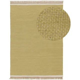 benuta Karla Wollteppich 80 x 120 cm Grün
