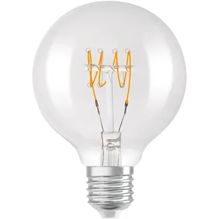 Osram LED Leuchtmittel Globe 80 E27 4,8 W warmweiß klar