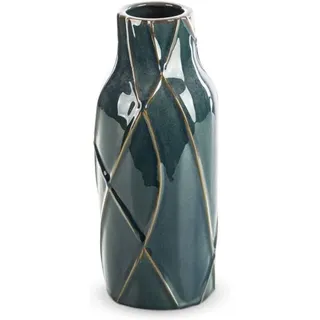 Dekorative Vase Teo (01) (Fi) 13x30 Cm Türkis