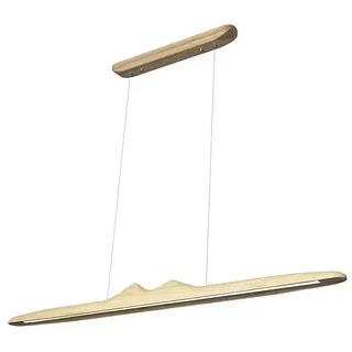LED-Hängeleuchte an Schnur LED/22W/230V 4000K 120 cm Esche/Massivholz - Beige