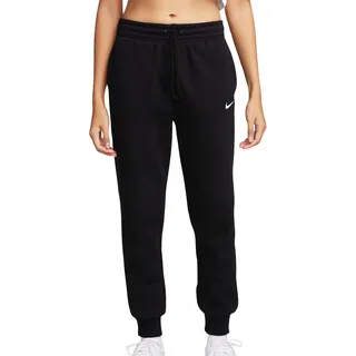 Nike Sportswear Phoenix Mid-Rise Fleece Jogginghose Damen 010 black/sail S