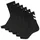 6 Paar Schwarz 36-40