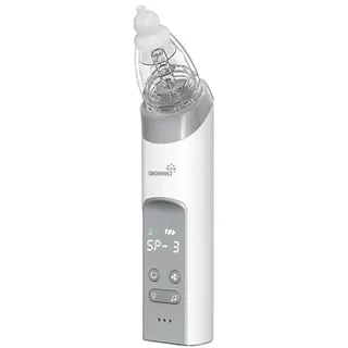 GROWNSY Nasensauger nasal aspirator with 3 tips (gray)