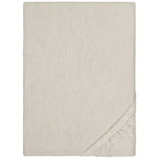 biberna Spannbettlaken Flanell 90 x 190 - 100 x 200 cm braun 1 St.