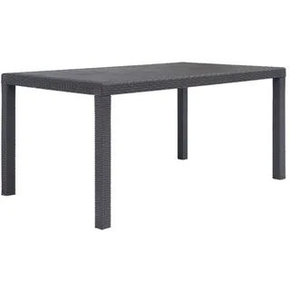 vidaXL Gartentisch 150 x 90 x 72 cm braun