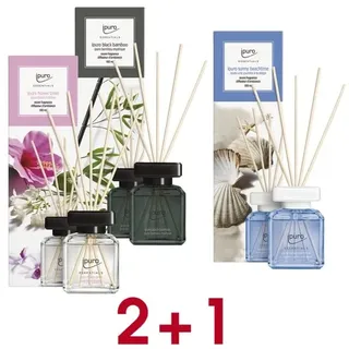ipuro 2 + 1 Aktion: Raumduft-Set »Flower Bowl / Black Bamboo / Sunny Beach Time« 3x 10 mehrfarbig