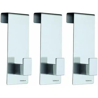 BLOMUS Menoto Türhaken Set Edelstahl Silber