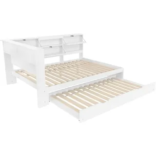 ABRIHOME Ausziehbares Schlafsofa Daybett mit Staufach Ohne Matratze 140x200cm | Gr.: onesize