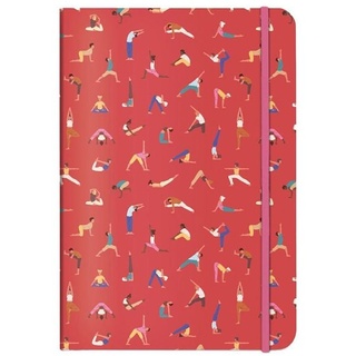 Cedon Notizbuch A5 Yogi rot