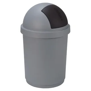 Curver Mülleimer 50 l Silber