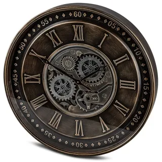 Formano Wanduhr XXL 59 cm 59 braun