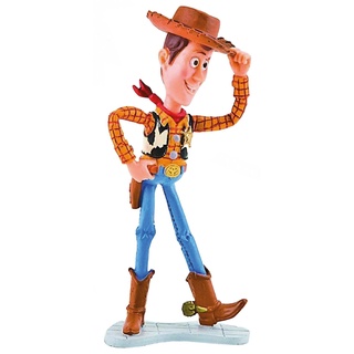 Bullyland 12761 - Spielfigur Cowboy Woody aus Disney Pixar Toy Story, ca. 10 cm, detailgetreu, ideal als kleines Geschenk für Kinder ab 3 Jahren