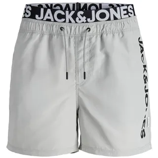 JACK & JONES Aruba Swim Shorts Herren Badehose, Farbe:Belgian Block (Logo), Größe:XXL - XXL
