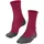 Trekkingsocken Damen 1 Paar Rosa/Grey 39-40