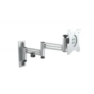 ANTARION TV Halter 180° drehbar, 2 Armig, Aluminium