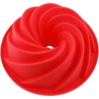 Silikon-gugelhupfform, 23 Cm Silikon-kuchenform, Muffinform, Muffinblech, Spezielle Kuchenform