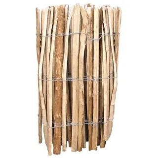 Rustik-Rollzaun Haselnuss 500x120cm 21,38 EUR/lfm