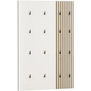 Schildmeyer Garderobenpaneel Alexa Eiche/Beige