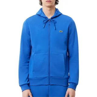 Lacoste Kapuzenpullover Herren Sweatjacke blau M