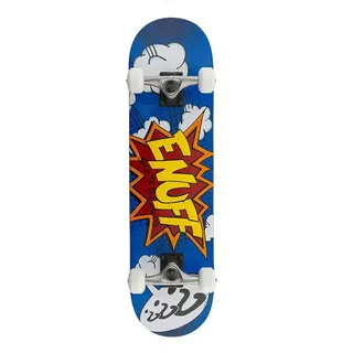 Enuff Skateboards Pow Skateboard Blau