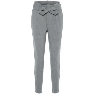 Vero Moda Loose Paperbag Hosen Medium Grey Melange XS 30