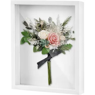 luxuskollektion Bilderrahmen modern weiß 20x30 cm 3er Set