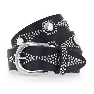 b.belt Gürtel Nietengürtel W100 Black