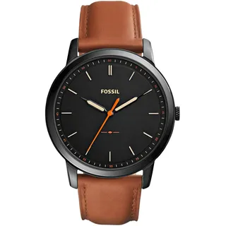Fossil The Minimalist Leder 44 mm FS5305