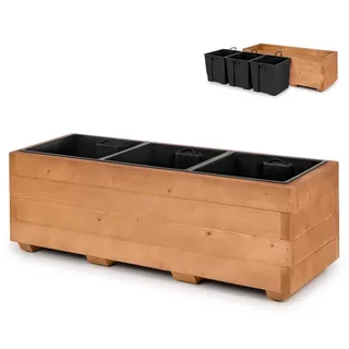OEM Blumentopf 91 x 33 x 32 cm Braun