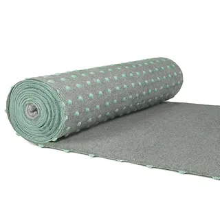 Internethandel Pfordt Kunstrasen 600x400 cm Grau, Rasenteppich mit Noppen, Outdoor Teppich wetterfest und pflegeleicht für Balkon, Terrasse und Garten