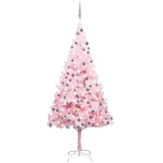 vidaXL Künstlicher Weihnachtsbaum Rosa 210 cm
